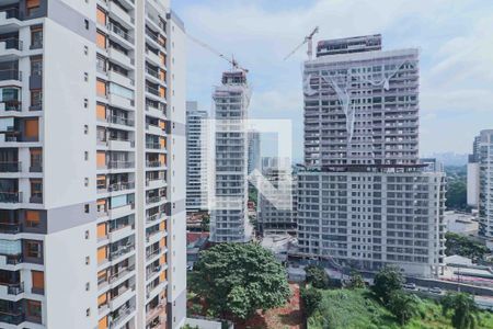 Vista do Studio - Quarto e Cozinha de kitnet/studio à venda com 1 quarto, 24m² em Butantã, São Paulo