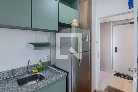 Studio - Quarto e Cozinha de kitnet/studio à venda com 1 quarto, 24m² em Butantã, São Paulo