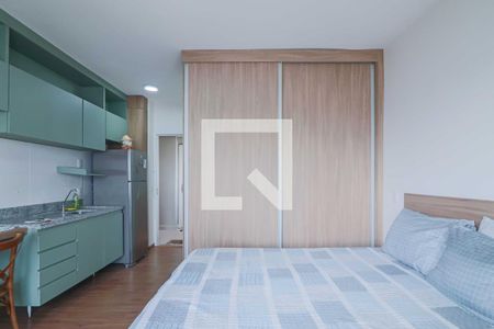 Studio - Quarto e Cozinha de kitnet/studio à venda com 1 quarto, 24m² em Butantã, São Paulo
