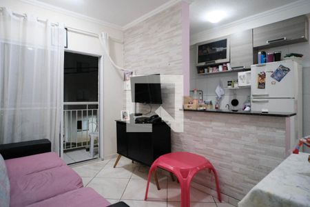 Sala  de apartamento à venda com 2 quartos, 47m² em Jardim Castelo, São Paulo