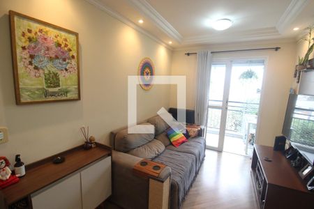 Sala de apartamento para alugar com 2 quartos, 52m² em Parque Maria Domitila, São Paulo