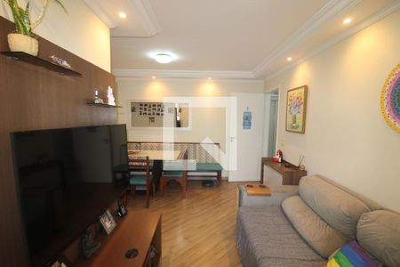Sala de apartamento para alugar com 2 quartos, 52m² em Parque Maria Domitila, São Paulo