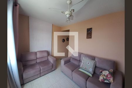 Sala de apartamento para alugar com 1 quarto, 50m² em Morro dos Barbosas, São Vicente