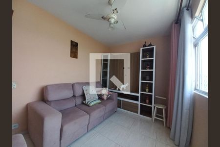 Sala de apartamento para alugar com 1 quarto, 50m² em Morro dos Barbosas, São Vicente