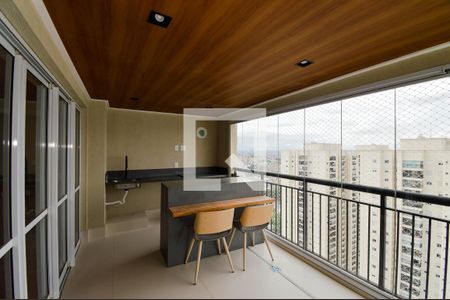 Varanda da Sala de apartamento à venda com 3 quartos, 122m² em Jardim Flor da Montanha, Guarulhos
