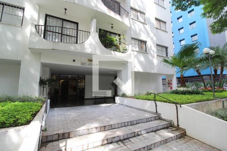Fachada do Bloco de apartamento à venda com 2 quartos, 80m² em Vila Olímpia, São Paulo