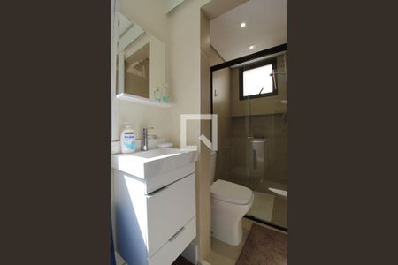 Banheiro da Suíte de apartamento à venda com 2 quartos, 80m² em Vila Olímpia, São Paulo