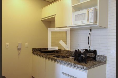 Cozinha de kitnet/studio para alugar com 1 quarto, 35m² em Centro Histórico de São Paulo, São Paulo