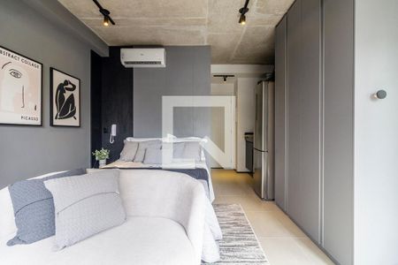 Studio de kitnet/studio para alugar com 1 quarto, 23m² em Cerqueira César, São Paulo