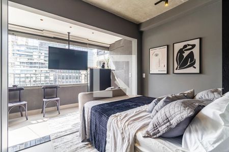 Studio de kitnet/studio para alugar com 1 quarto, 23m² em Cerqueira César, São Paulo