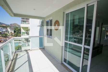 Varanda da Sala de apartamento à venda com 2 quartos, 70m² em Freguesia (jacarepaguá), Rio de Janeiro