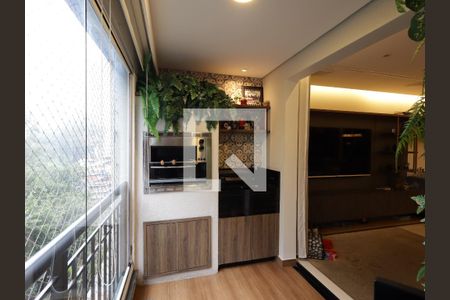 Varanda da Sala de apartamento à venda com 2 quartos, 70m² em Vila Suzana, São Paulo