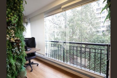 Varanda da Sala de apartamento à venda com 2 quartos, 70m² em Vila Suzana, São Paulo