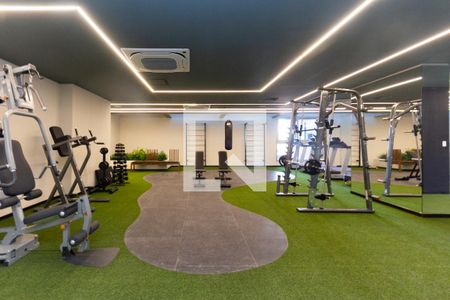 Área comum - Academia de kitnet/studio à venda com 1 quarto, 25m² em Indianópolis, São Paulo