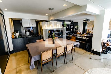 Sala de Jantar de apartamento à venda com 4 quartos, 199m² em Vila Andrade, São Paulo