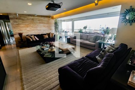 Sala  de apartamento à venda com 4 quartos, 199m² em Vila Andrade, São Paulo