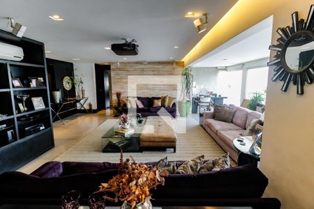 Sala  de apartamento à venda com 4 quartos, 199m² em Vila Andrade, São Paulo