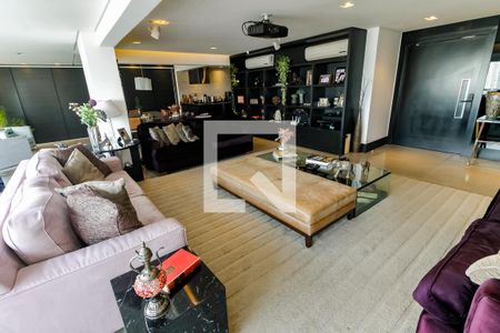 Sala  de apartamento à venda com 4 quartos, 199m² em Vila Andrade, São Paulo