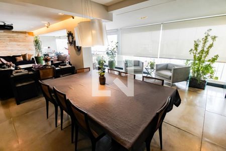 Sala de Jantar de apartamento à venda com 4 quartos, 199m² em Vila Andrade, São Paulo
