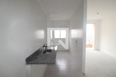 Sala / Cozinha de apartamento à venda com 2 quartos, 55m² em Vila Pita, São Paulo