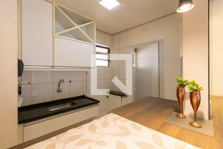 Cozinha de apartamento para alugar com 1 quarto, 58m² em Centro, Campinas