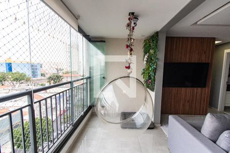 Varanda de apartamento à venda com 2 quartos, 60m² em Cambuci, São Paulo
