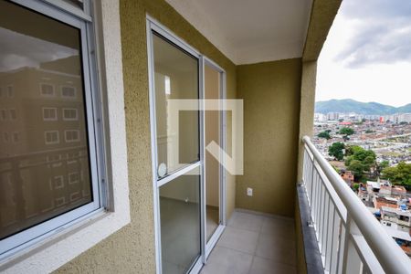 Varanda de apartamento à venda com 2 quartos, 42m² em Del Castilho, Rio de Janeiro
