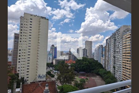 Vista de kitnet/studio à venda com 1 quarto, 34m² em Consolação, São Paulo