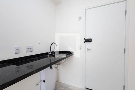 Cozinha de kitnet/studio à venda com 1 quarto, 34m² em Consolação, São Paulo