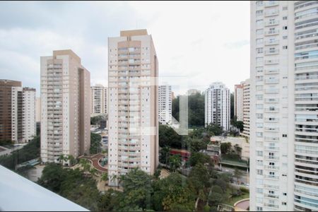 Vista - Varanda - Sala de apartamento para alugar com 1 quarto, 38m² em Vila Andrade, São Paulo