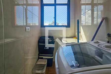 Área de serviço de apartamento para alugar com 2 quartos, 72m² em Loteamento Joao Batista Juliao, Guarujá