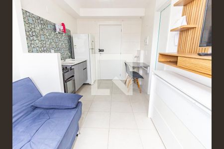 Sala/Cozinha de apartamento para alugar com 1 quarto, 25m² em Brás, São Paulo