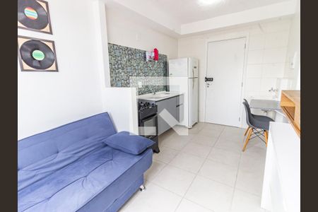 Sala/Cozinha de apartamento para alugar com 1 quarto, 25m² em Brás, São Paulo
