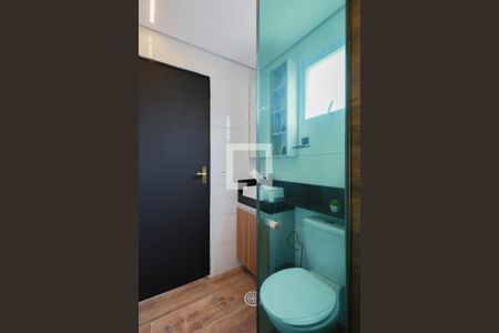 Banheiro de kitnet/studio para alugar com 1 quarto, 28m² em Imirim, São Paulo