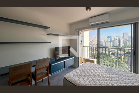 Quarto de apartamento para alugar com 1 quarto, 24m² em Vila Cordeiro, São Paulo