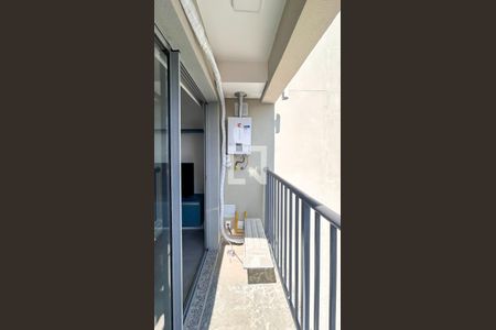 Varanda  de apartamento para alugar com 1 quarto, 24m² em Vila Cordeiro, São Paulo