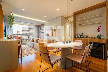 Sala de apartamento para alugar com 2 quartos, 98m² em Jardins, São Paulo