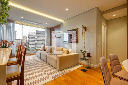 Sala de apartamento para alugar com 2 quartos, 98m² em Jardins, São Paulo