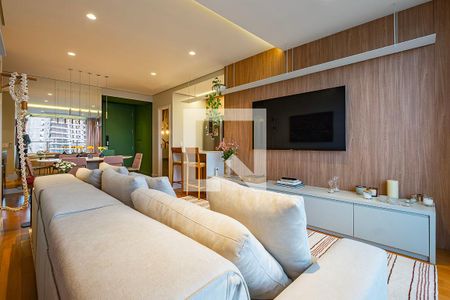 Sala de apartamento para alugar com 2 quartos, 98m² em Jardins, São Paulo