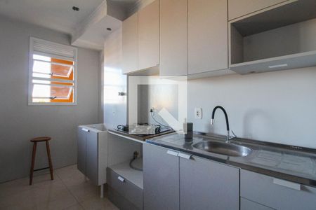 Sala/Cozinha de apartamento para alugar com 2 quartos, 51m² em Olaria, Canoas