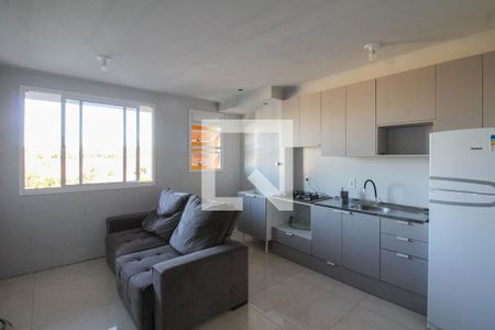 Sala/Cozinha de apartamento para alugar com 2 quartos, 51m² em Olaria, Canoas