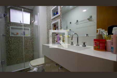 Banheiro da Suíte de apartamento para alugar com 3 quartos, 110m² em Recreio dos Bandeirantes, Rio de Janeiro