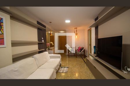 Sala de apartamento para alugar com 3 quartos, 110m² em Recreio dos Bandeirantes, Rio de Janeiro