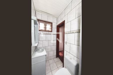 Banheiro da Suíte de casa para alugar com 2 quartos, 96m² em Primavera, Novo Hamburgo