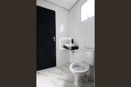 Banheiro  de kitnet/studio para alugar com 1 quarto, 28m² em Imirim, São Paulo