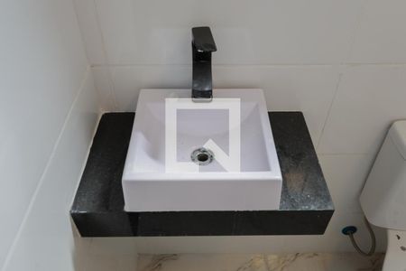 Banheiro de kitnet/studio para alugar com 1 quarto, 27m² em Imirim, São Paulo