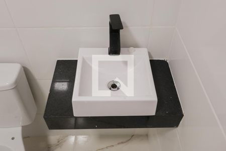 Banheiro de kitnet/studio para alugar com 1 quarto, 25m² em Imirim, São Paulo