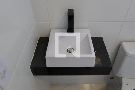 Banheiro de kitnet/studio para alugar com 1 quarto, 25m² em Imirim, São Paulo