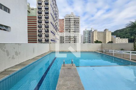 Área comum de apartamento para alugar com 3 quartos, 130m² em Centro, Guarujá