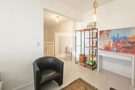 Sala  de apartamento para alugar com 3 quartos, 130m² em Centro, Guarujá
